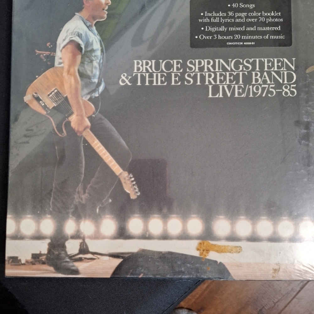 Bruce Springsteen & The E Street Band Live/1975-85 Vinyl Record